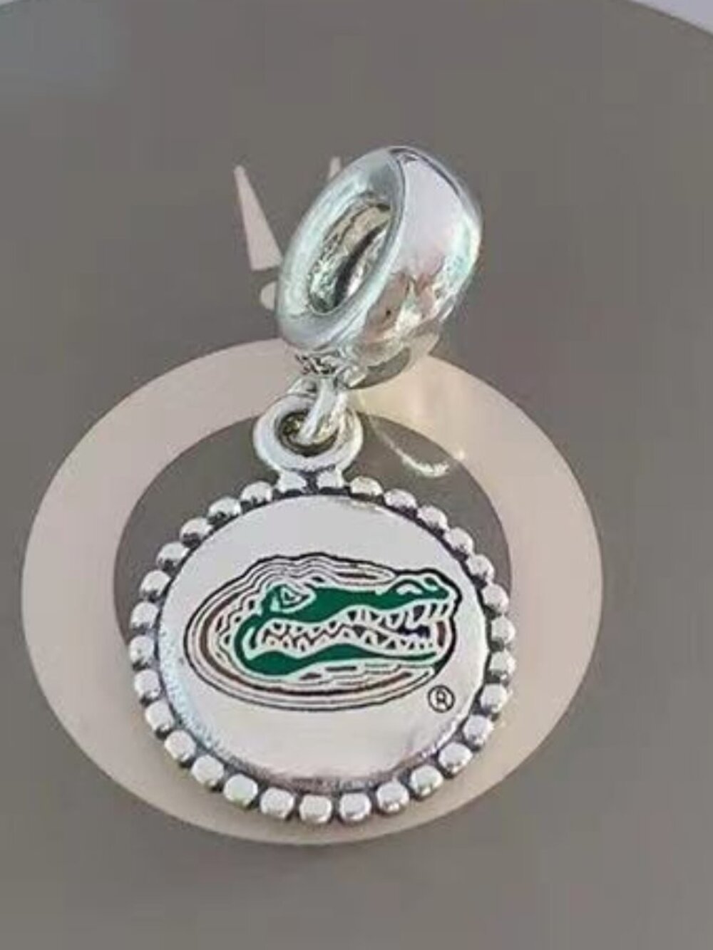 Pandora Florida Charm Alligator Charm USA Charm US Charm Travel Charm